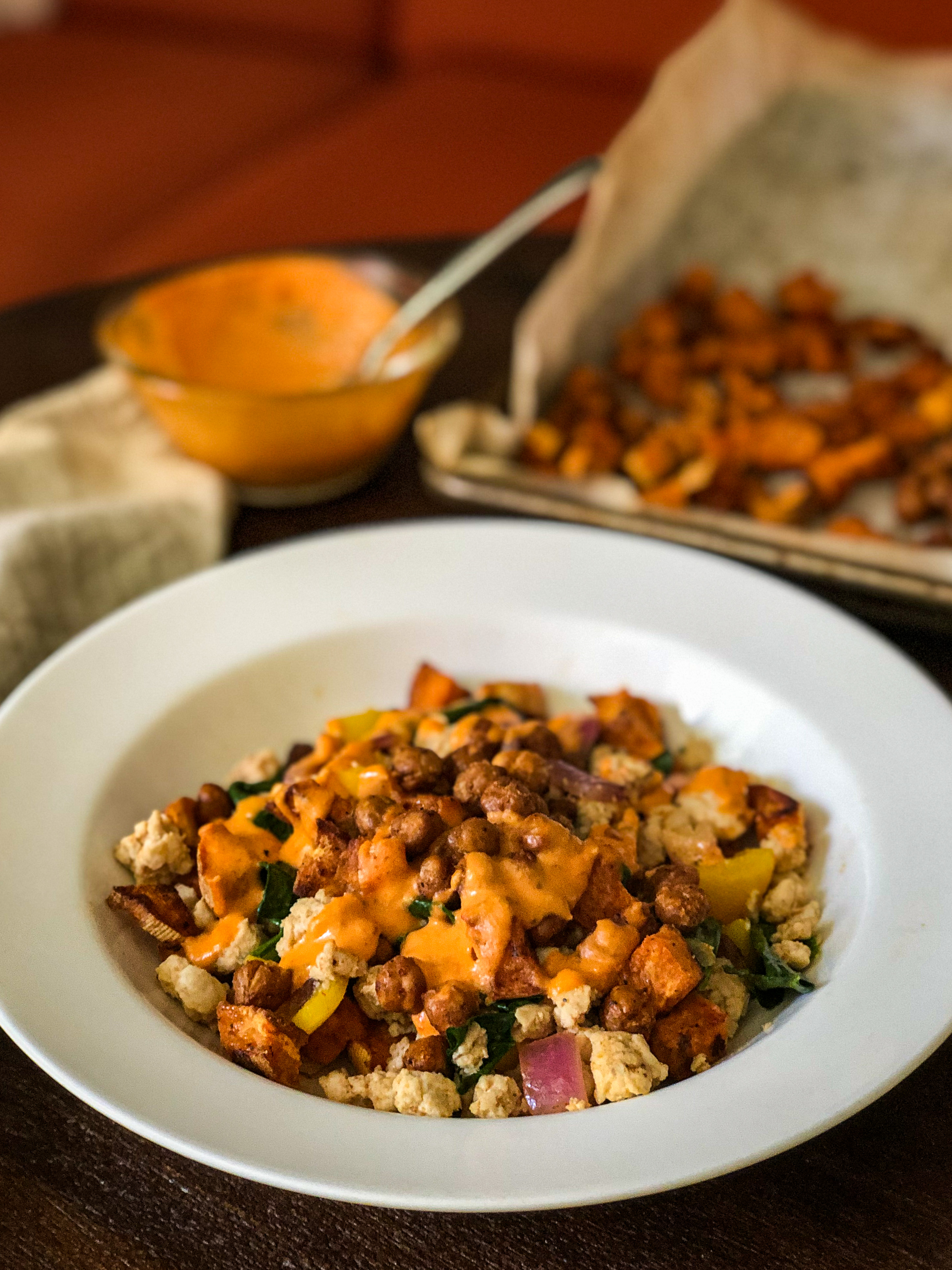 Turkey Sweet Potato Bowl