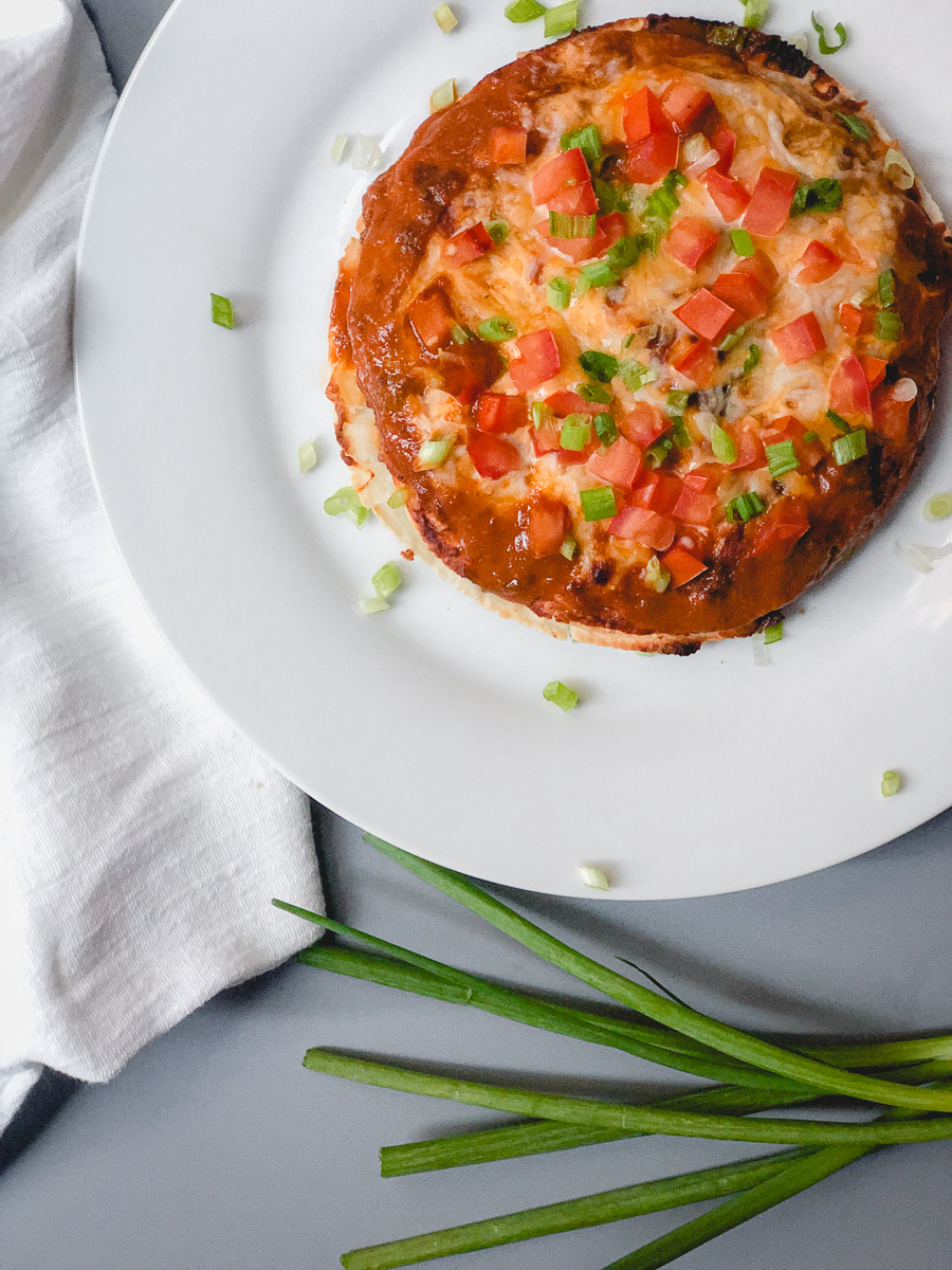 Mexican Pizza (healthy copy cat)